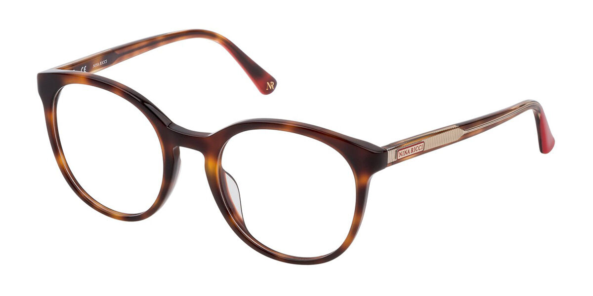 Nina Ricci VNR239 09JC Womens Glasses Tortoiseshell Size - Free Lenses - HSA/FSA Insurance - Blue Light Block Available