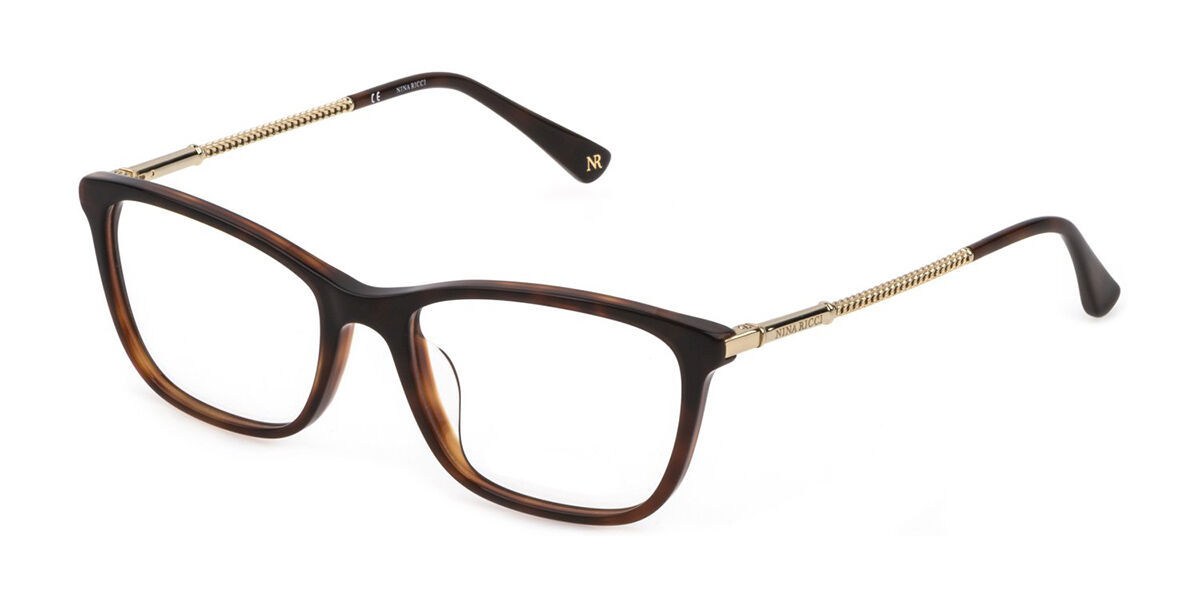 Nina Ricci VNR254 02AD Men's Glasses Tortoiseshell Size - Free Lenses - HSA/FSA Insurance - Blue Light Block Available