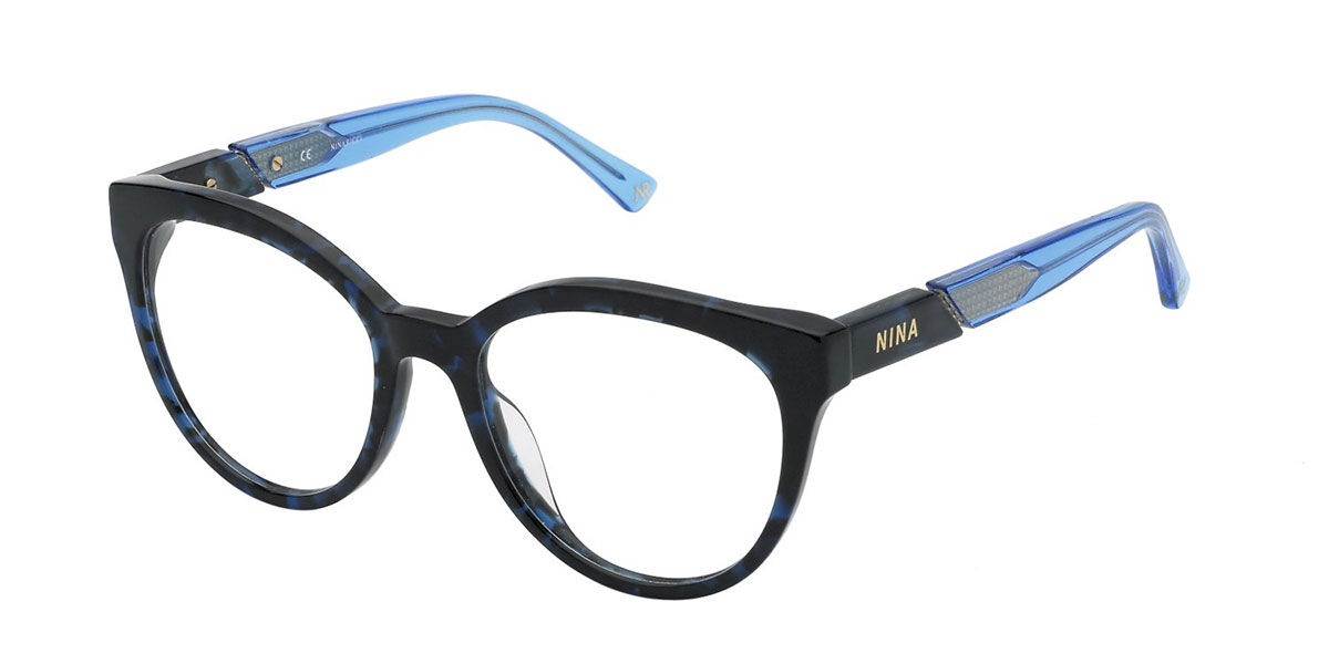 Nina Ricci VNR305 0VBG Women’s Glasses Tortoiseshell Size 52 - Free Lenses - Blue Light Block Available