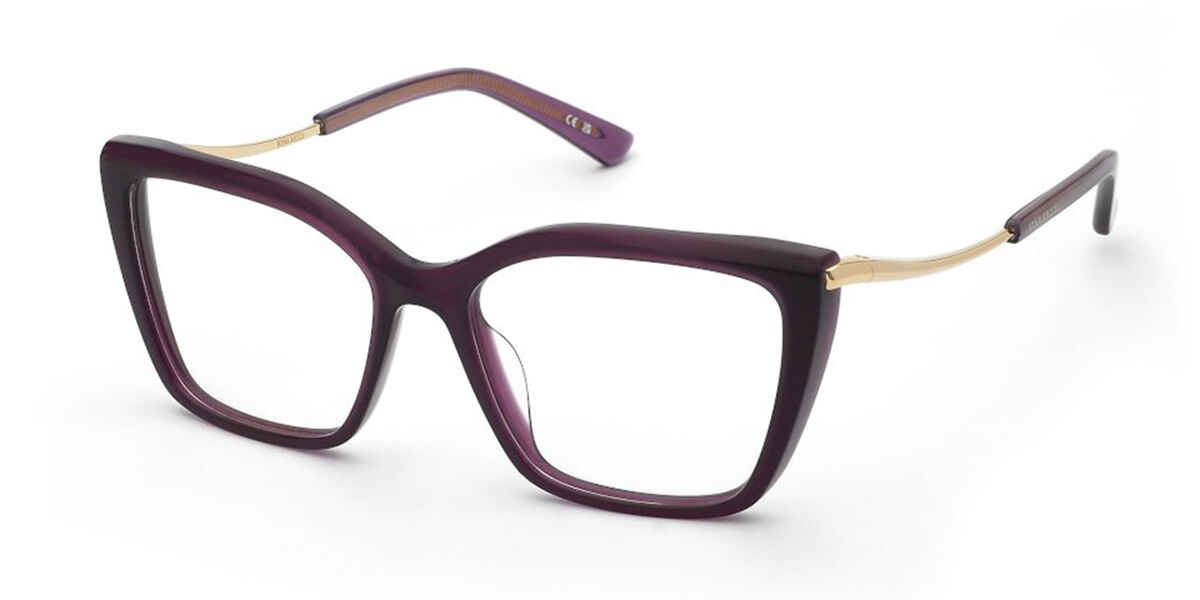 Nina Ricci VNR411 09PJ Women's Eyeglasses Purple Size 53 - Blue Light Block Available