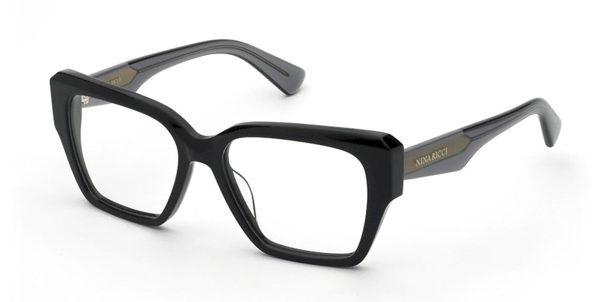 Nina Ricci VNR414 0700 Womens Glasses Black Size - Free Lenses - HSA/FSA Insurance - Blue Light Block Available