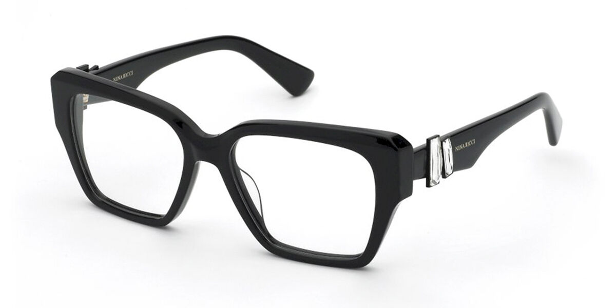 Nina Ricci VNR414S 700S Womens Glasses Black Size - Free Lenses - HSA/FSA Insurance - Blue Light Block Available
