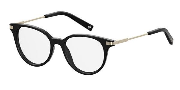 Photos - Glasses & Contact Lenses Polaroid PLD D352 807 Women's Eyeglasses Black Size 49 (Frame Onl 