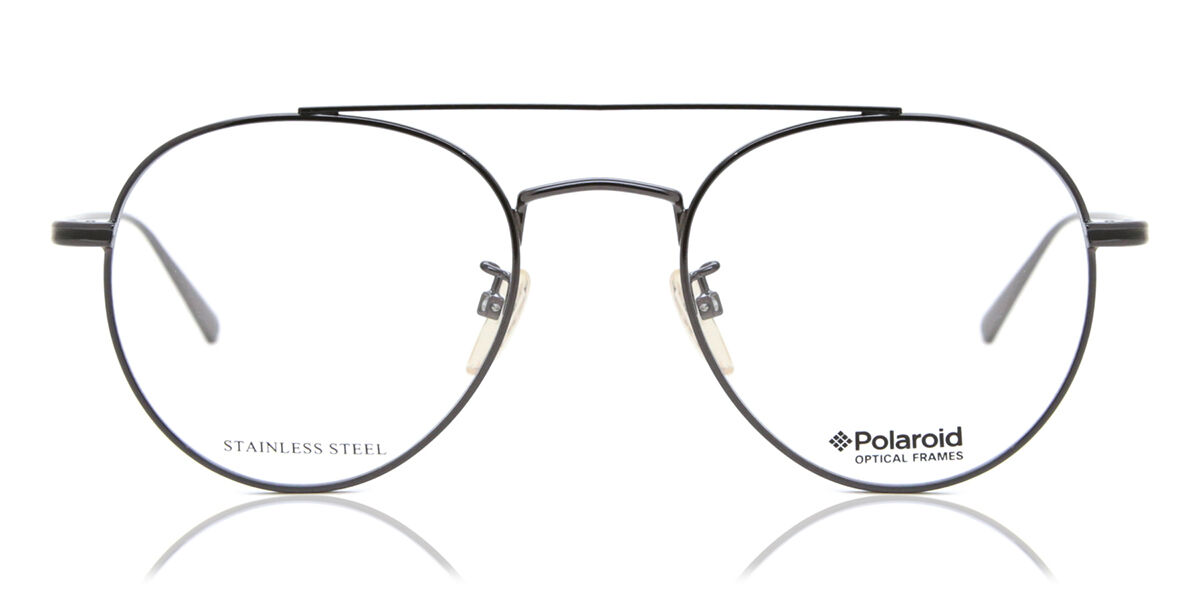 Photos - Glasses & Contact Lenses Polaroid PLD D383/G KJ1 Men's Eyeglasses Grey Size 51 (Frame Only 