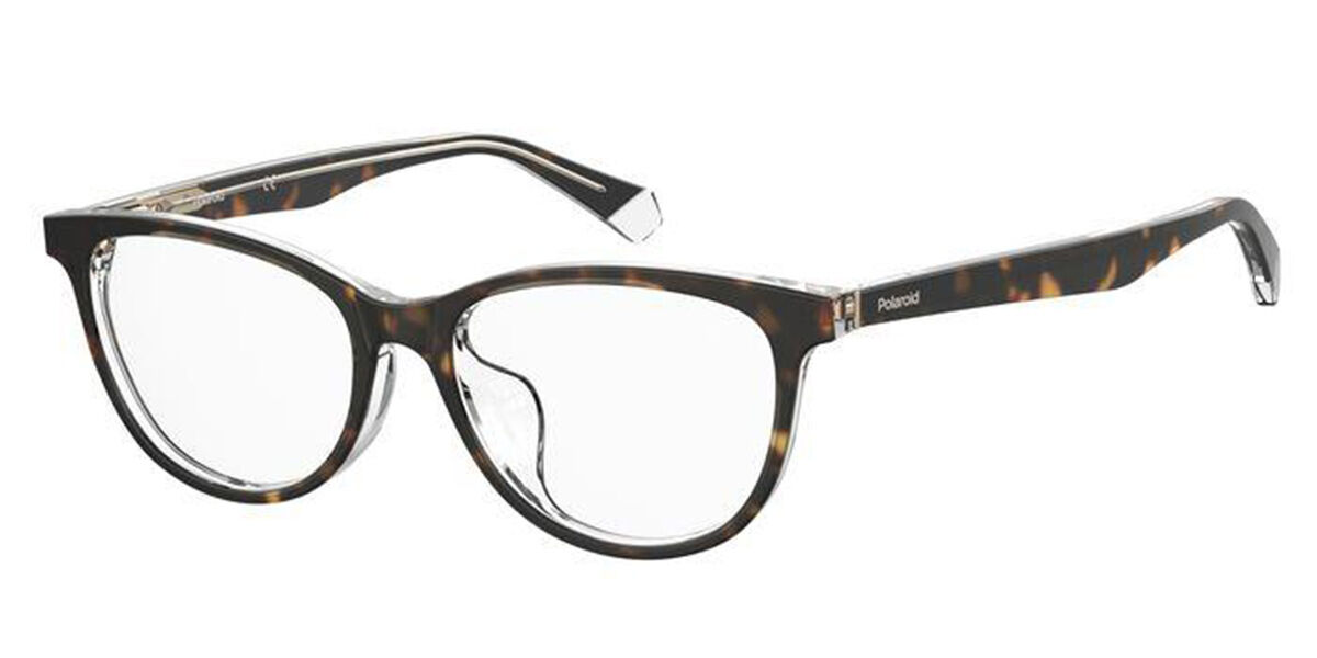 Photos - Glasses & Contact Lenses Polaroid PLD D395 KRZ Women's Eyeglasses Tortoiseshell Size 52 (F 