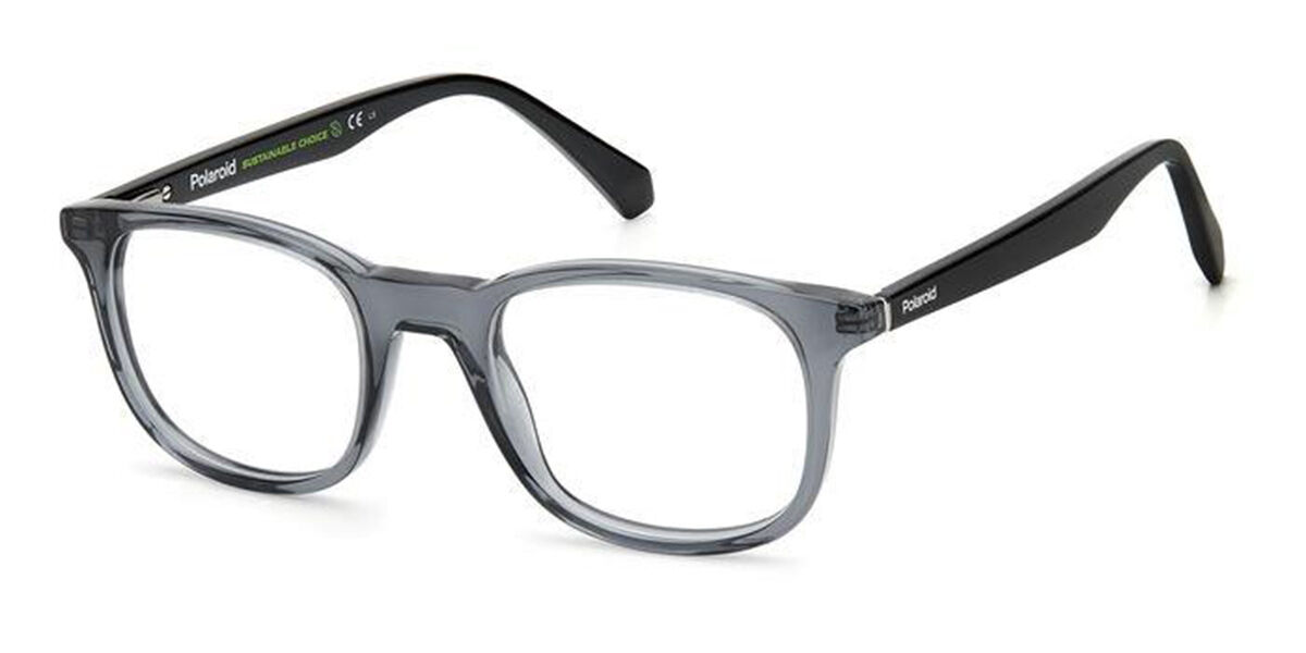 Photos - Glasses & Contact Lenses Polaroid PLD D424 KB7 Men's Eyeglasses Grey Size 50  (Frame Only)