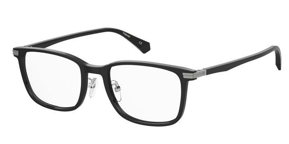 Photos - Glasses & Contact Lenses Polaroid PLD D426/G 807 Men's Eyeglasses Black Size 53 (Frame Onl 