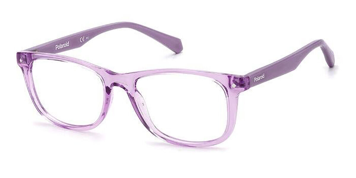 Photos - Glasses & Contact Lenses Polaroid PLD D813 Kids 848 Kids' Eyeglasses Purple Size 48 (Frame 