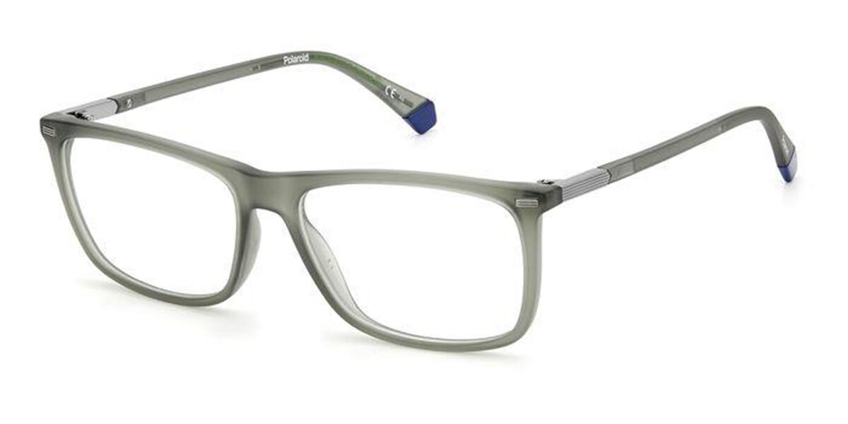Polaroid PLD D430 DLD Eyeglasses in Matte Green SmartBuyGlasses USA