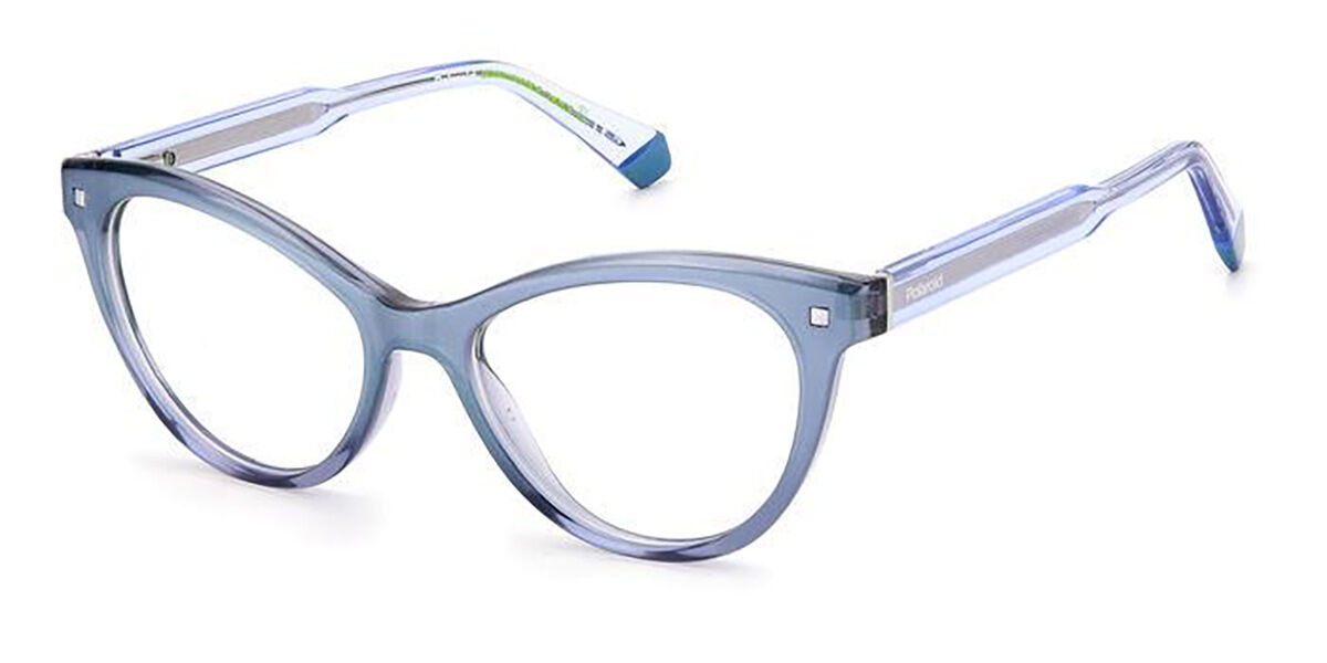 Polaroid PLD D446 WS6 Women’s Glasses Blue Size 52 - Free Lenses - HSA/FSA Insurance - Blue Light Block Available