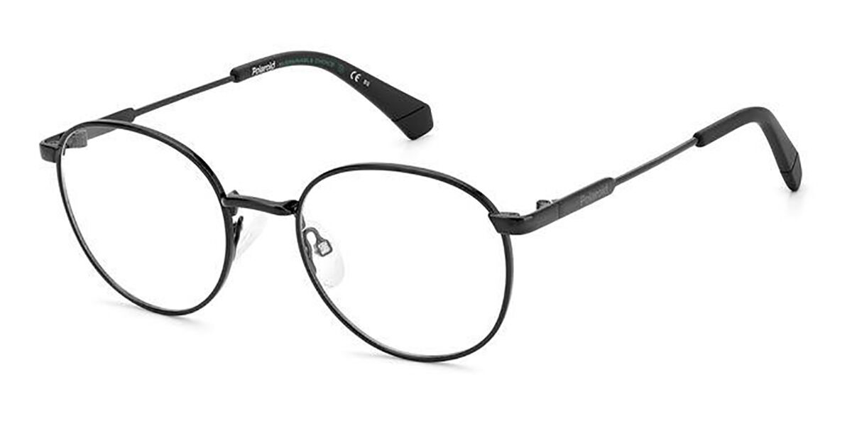 Photos - Glasses & Contact Lenses Polaroid PLD D827 Kids 807 Kids' Eyeglasses Black Size 47 (Frame 