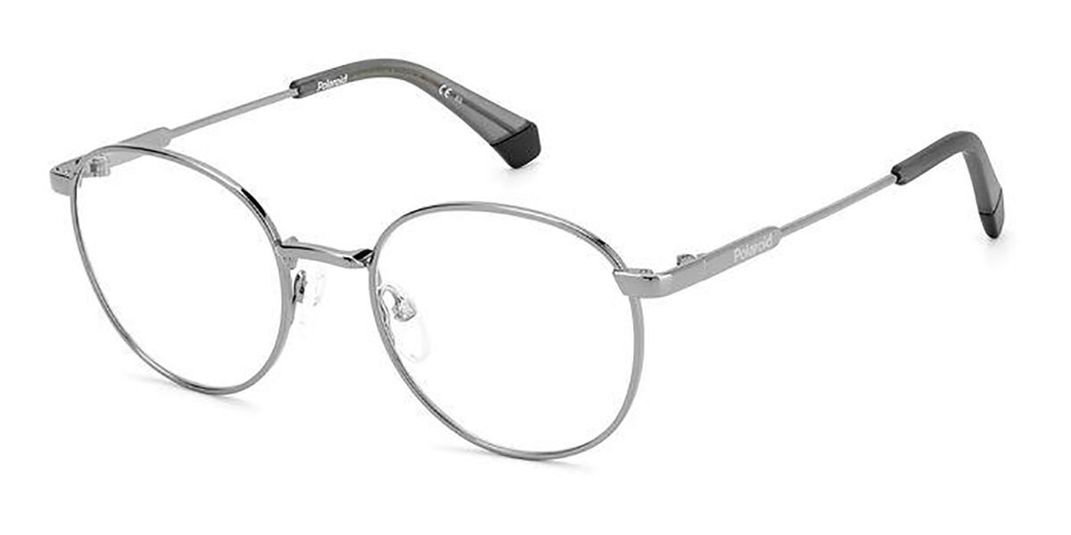Photos - Glasses & Contact Lenses Polaroid PLD D827 Kids 6LB Kids' Eyeglasses Grey Size 47 (Frame O 