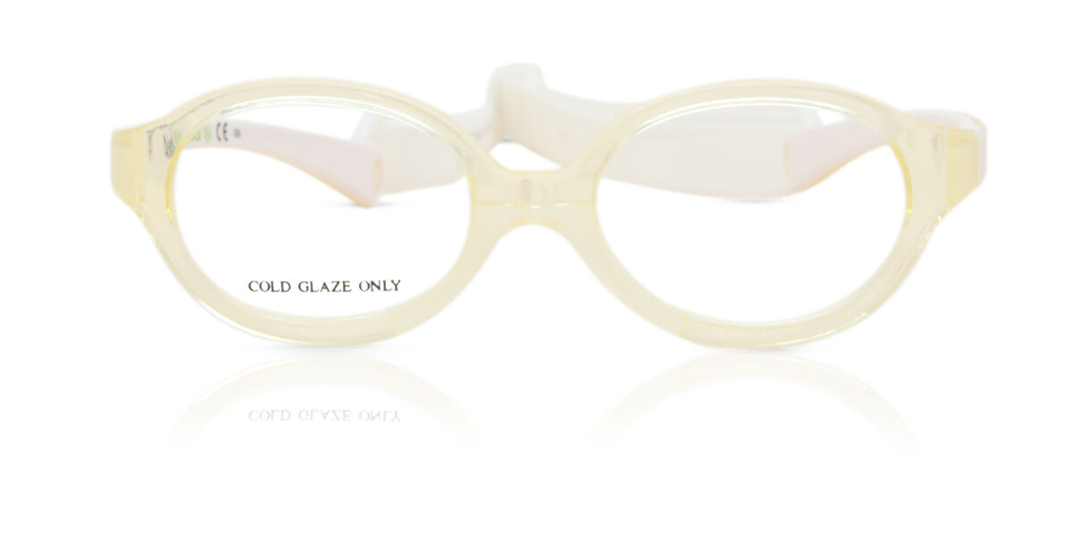 Photos - Glasses & Contact Lenses Polaroid PLD K001 Kids AXJ Kids' Eyeglasses Yellow Size 36 (Frame 