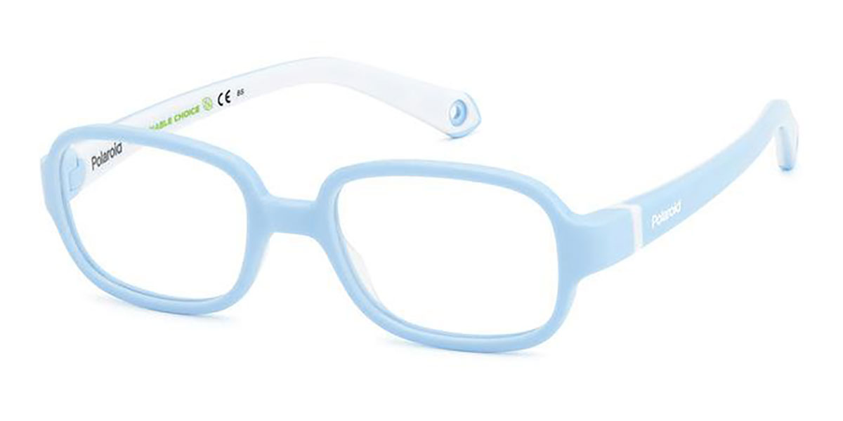 Photos - Glasses & Contact Lenses Polaroid PLD K003 Kids R7Y Kids' Eyeglasses Blue Size 43 (Frame O 