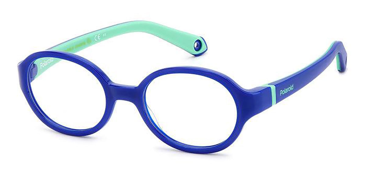 Photos - Glasses & Contact Lenses Polaroid PLD K004 Kids RNB Kids' Eyeglasses Blue Size 42 (Frame O 