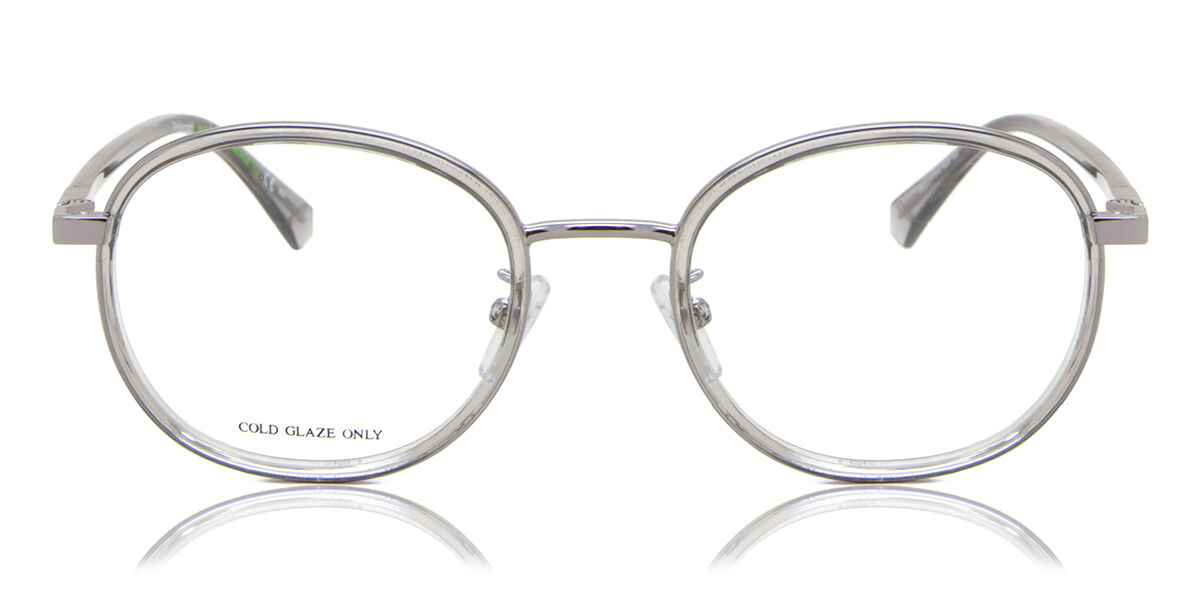 Photos - Glasses & Contact Lenses Polaroid PLD D475/G 6LB Men's Eyeglasses Grey Size 50 (Frame Only 