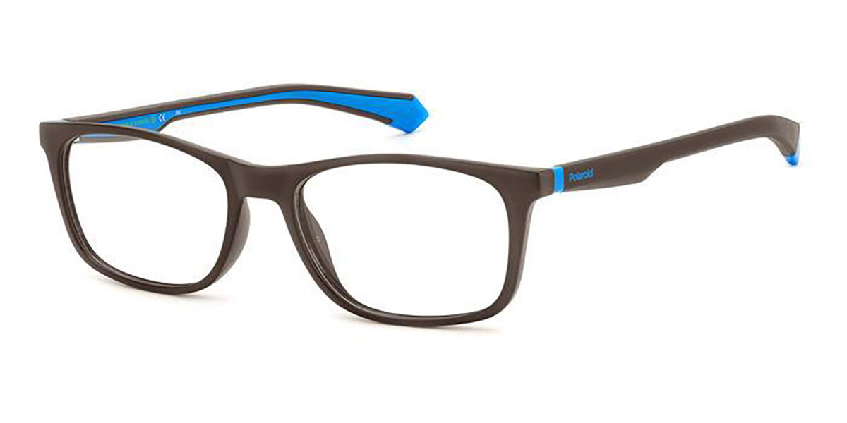 Photos - Glasses & Contact Lenses Polaroid PLD D478 3LG Men's Eyeglasses Brown Size 54  (Frame Only)