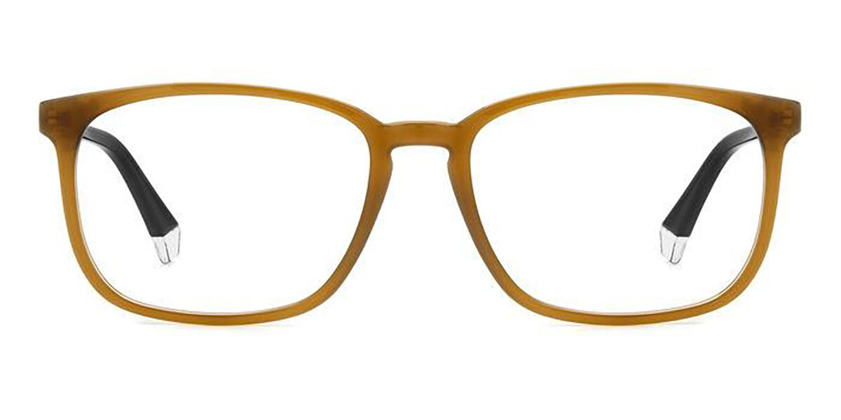 Photos - Glasses & Contact Lenses Polaroid PLD D488 EWD Men's Eyeglasses Brown Size 56  (Frame Only)