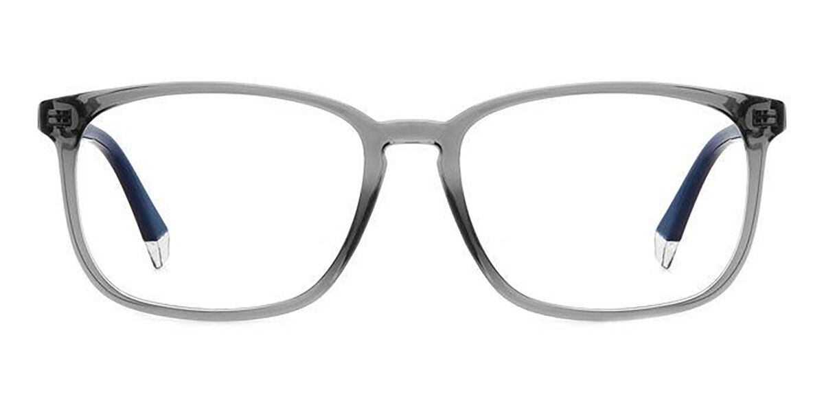 Photos - Glasses & Contact Lenses Polaroid PLD D488 09V Men's Eyeglasses Clear Size 56  (Frame Only)