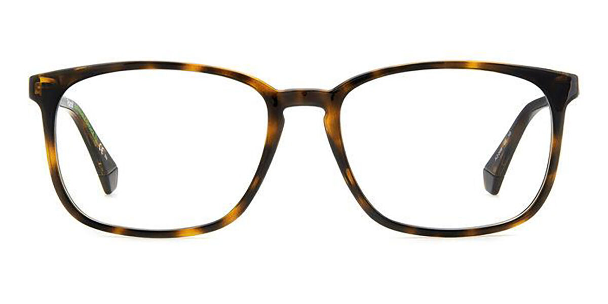 Photos - Glasses & Contact Lenses Polaroid PLD D488 086 Men's Eyeglasses Tortoiseshell Size 56 (Fra 