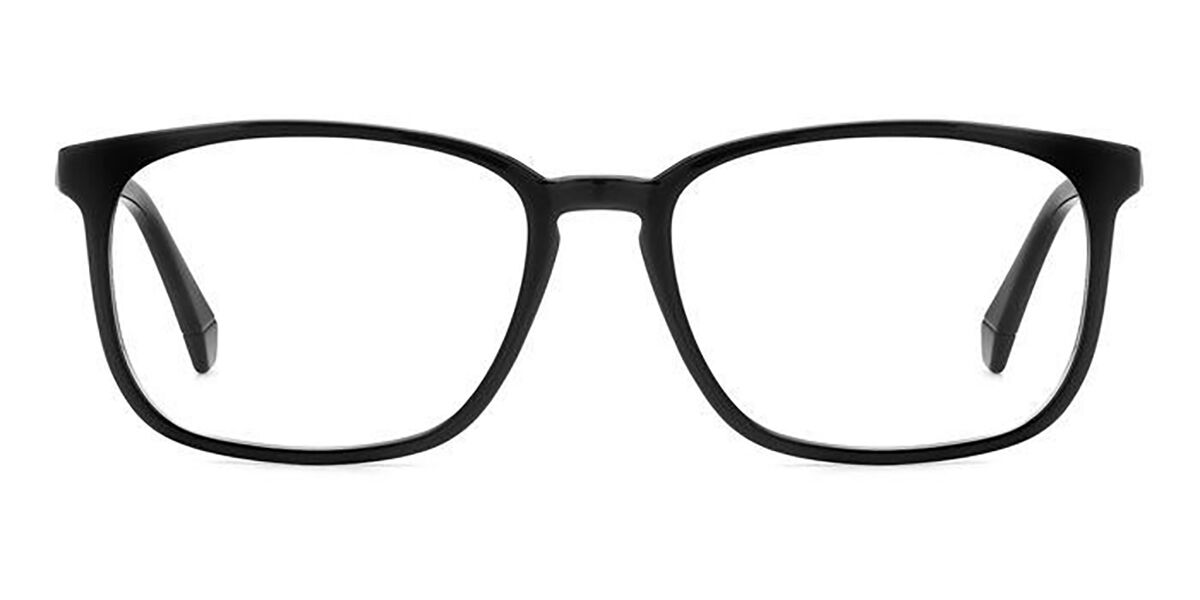 Photos - Glasses & Contact Lenses Polaroid PLD D488 Polarized 807 Men's Eyeglasses Black Size 56 (F 