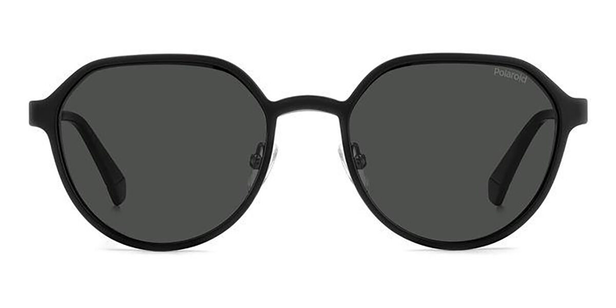 Photos - Sunglasses Polaroid PLD 6204/CS Polarized V81/M9 Men's  Black Size 