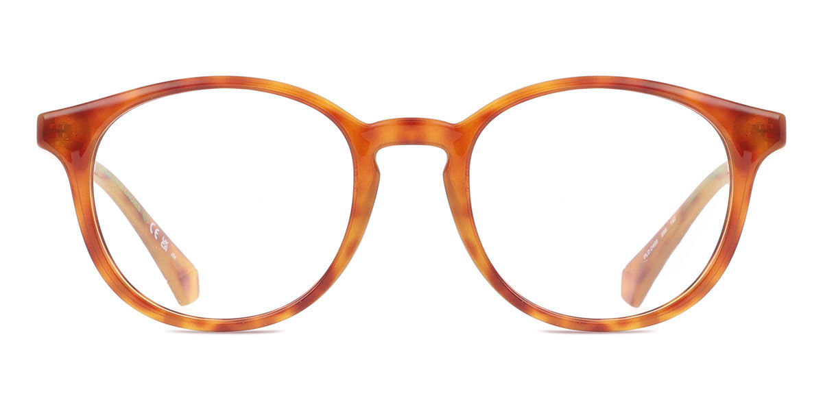 Polaroid Unisex PLD D498 086 Vista frames Plastic Havana  Round-image