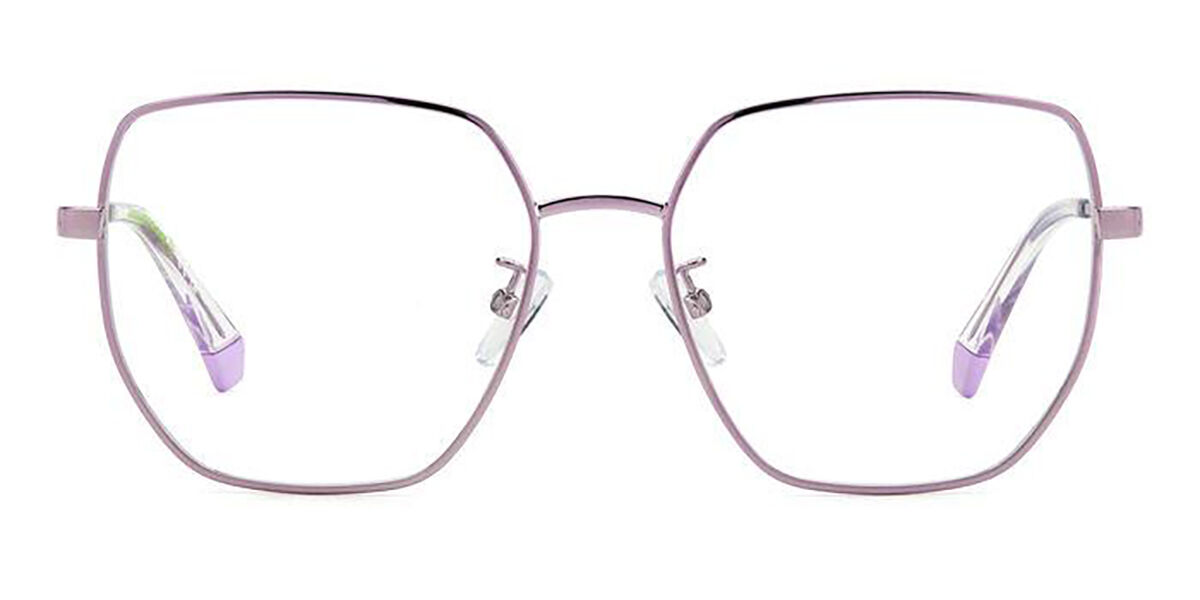 Photos - Glasses & Contact Lenses Polaroid PLD D508/G Asian Fit 789 Women's Eyeglasses Purple Size 