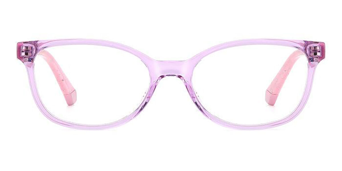Photos - Glasses & Contact Lenses Polaroid PLD D833 Kids 789 Kids' Eyeglasses Purple Size 47 (Frame 