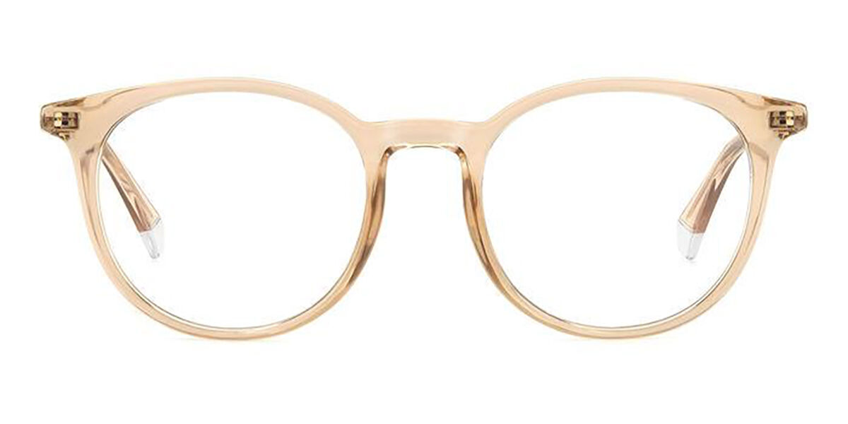 Photos - Glasses & Contact Lenses Polaroid PLD D496 10A Men's Eyeglasses Brown Size 50  (Frame Only)