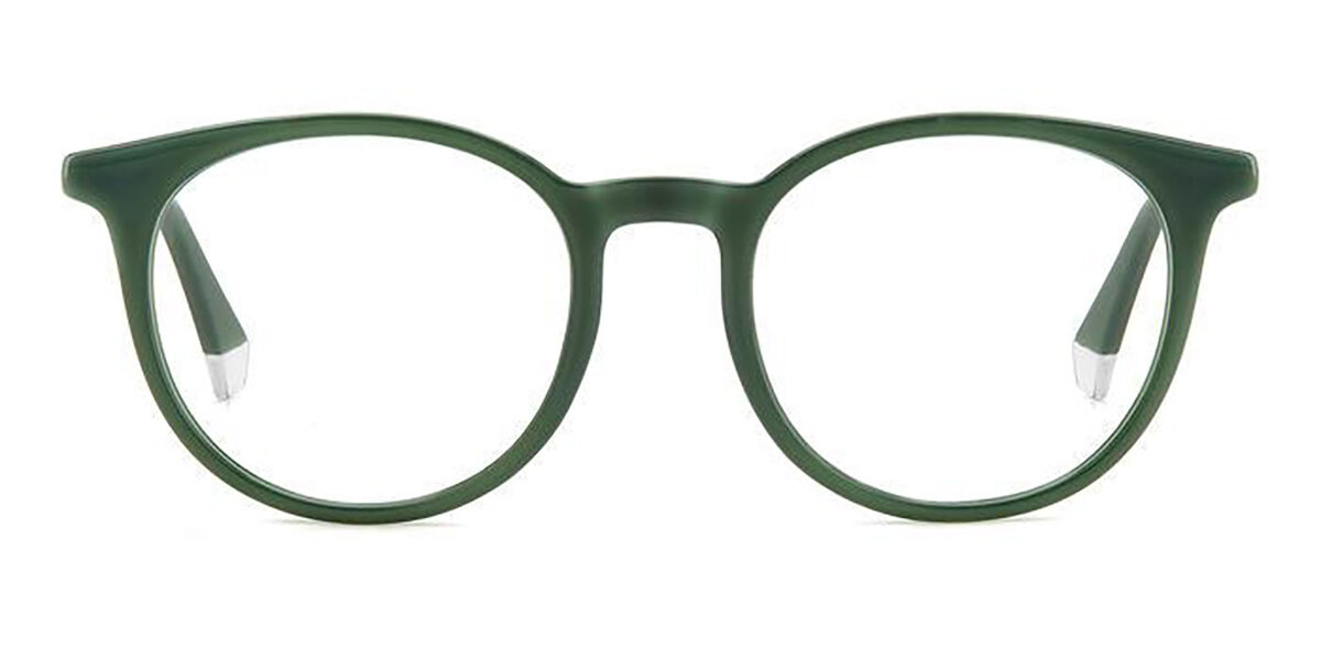 Photos - Glasses & Contact Lenses Polaroid PLD D496 1ED Men's Eyeglasses Green Size 50  (Frame Only)