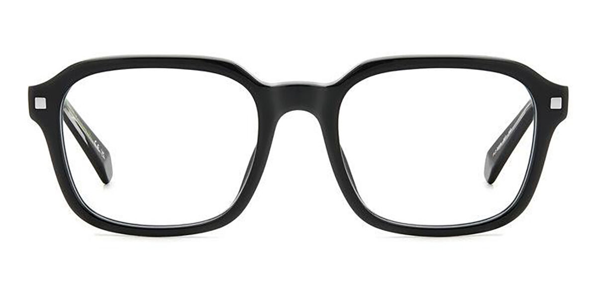 Photos - Glasses & Contact Lenses Polaroid PLD D518 807 Men's Eyeglasses Black Size 52  (Frame Only)