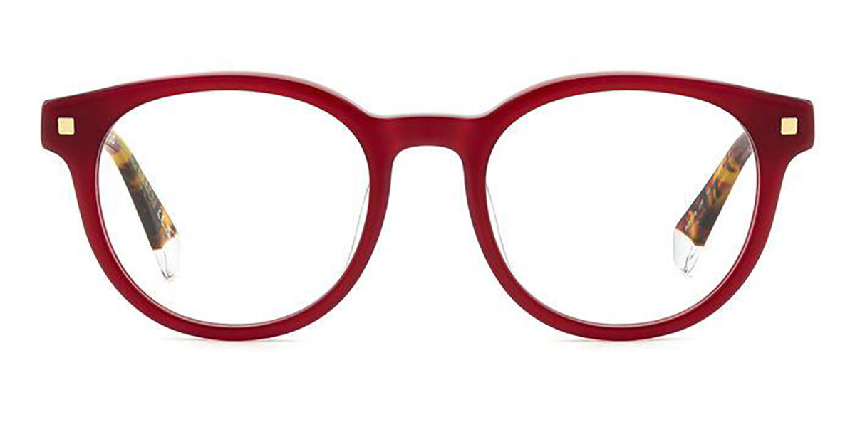 Photos - Glasses & Contact Lenses Polaroid PLD D519 LHF Men's Eyeglasses Burgundy Size 50 (Frame On 