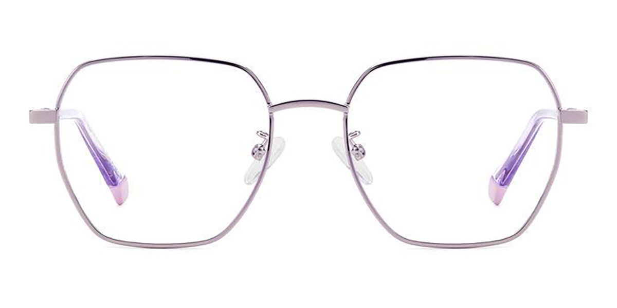 Photos - Glasses & Contact Lenses Polaroid PLD D524/G Asian Fit 789 Women's Eyeglasses Purple Size 