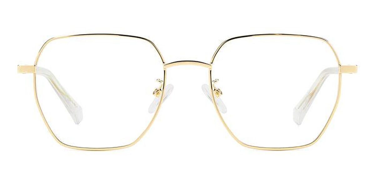 Photos - Glasses & Contact Lenses Polaroid PLD D524/G Asian Fit J5G Women's Eyeglasses Gold Size 52 