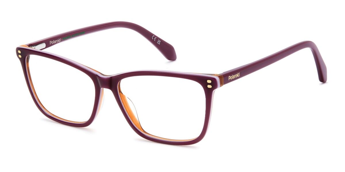 Polaroid Pld D607 B3v Women's Glasses Purple Size 54 - Free Lenses - Blue Light Block Available In Purple On Double Laminate