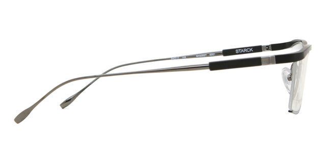 Starck SH2083T Asian Fit 0001 Glasses Matte Black/Grey 