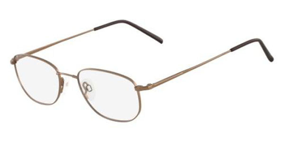 Flexon FL 600 200 Eyeglasses in Shiny Brown SmartBuyGlasses USA