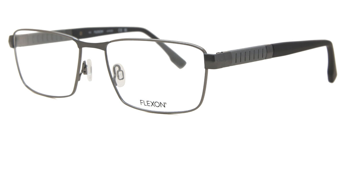 NEW FLEXON E1113 001 Black Titanium Eyeglasses 58mm with Flexon order Case