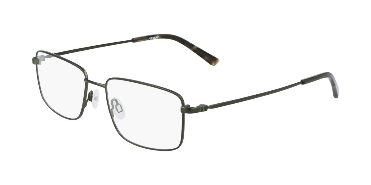 Flexon H6052 313 Men's Eyeglasses Green Size 53 (Frame Only) - Blue Light Block Available