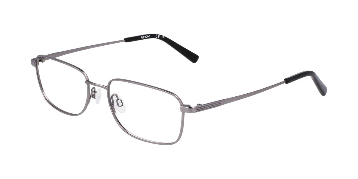 Flexon H6068 070 Men's Eyeglasses Gunmetal Size 53 (Frame Only) - Blue Light Block Available