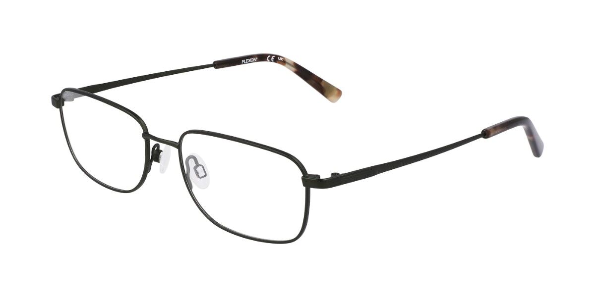 Flexon H6068 313 Men's Eyeglasses Green Size 53 (Frame Only) - Blue Light Block Available