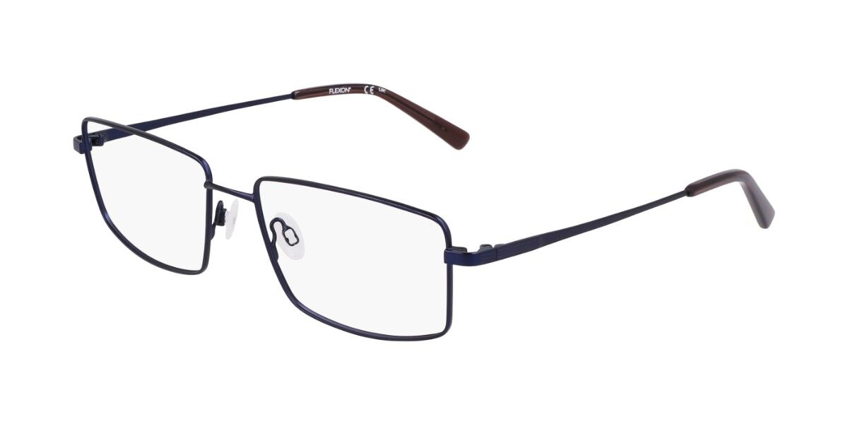 Flexon H6069 410 Men's Eyeglasses Blue Size 57 (Frame Only) - Blue Light Block Available