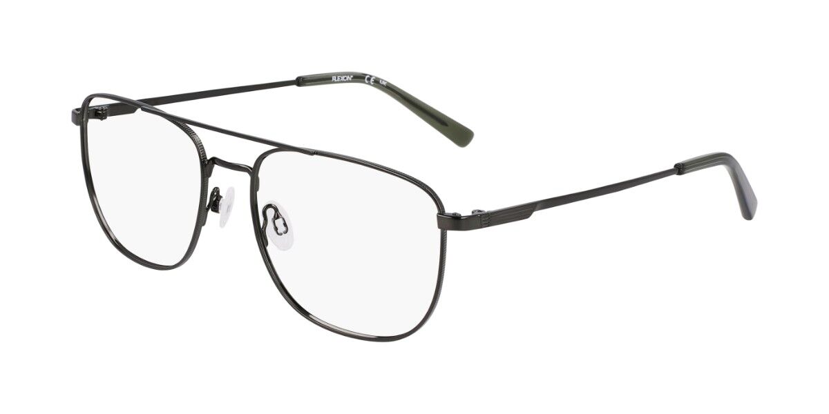 Flexon H6072 313 Men's Eyeglasses Green Size 52 (Frame Only) - Blue Light Block Available