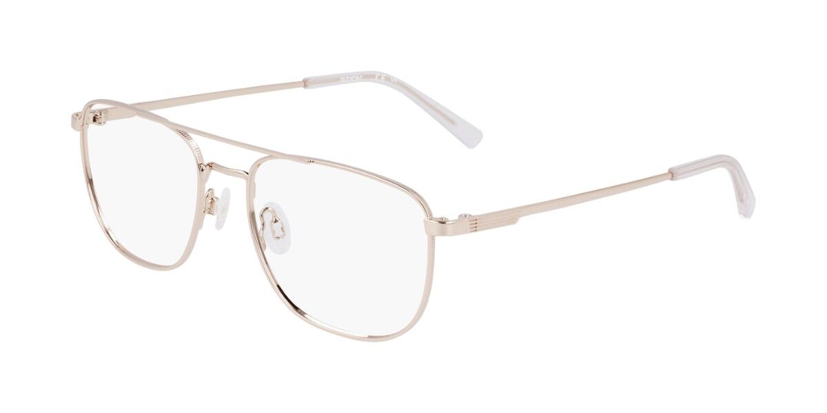 Flexon H6072 710 Men's Eyeglasses Gold Size 52 (Frame Only) - Blue Light Block Available