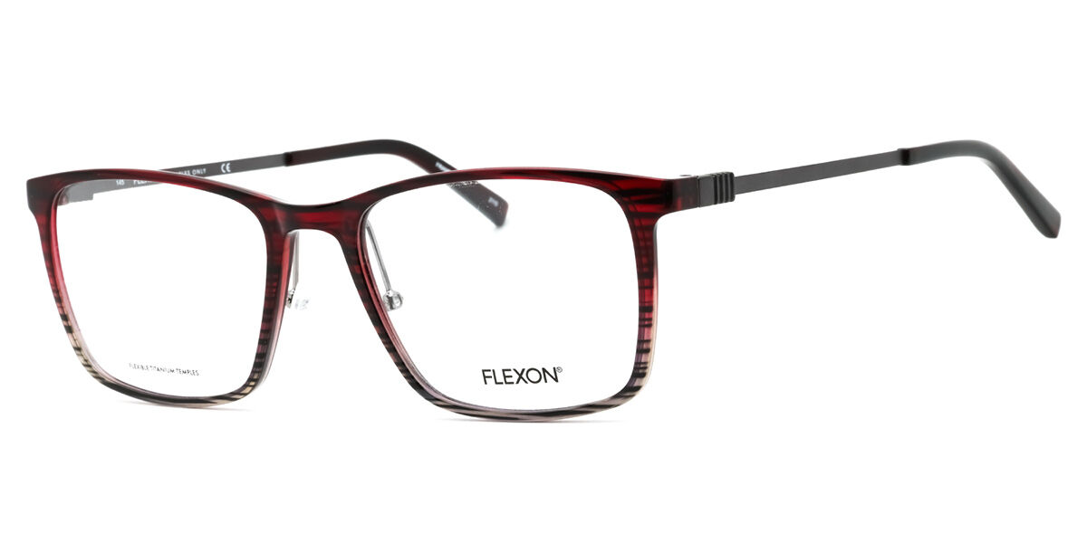 Flexon EP8011 608 53 Bourgogne Glasögon (Endast Båge) Män