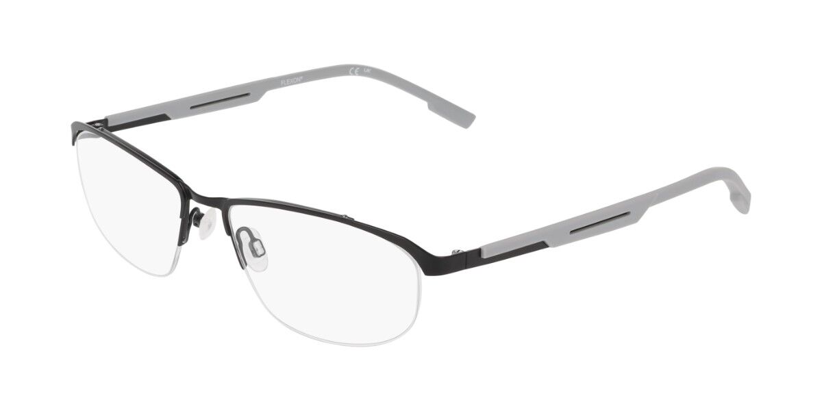 Flexon E1158 002 57 Svarta Glasögon (Endast Båge) Män
