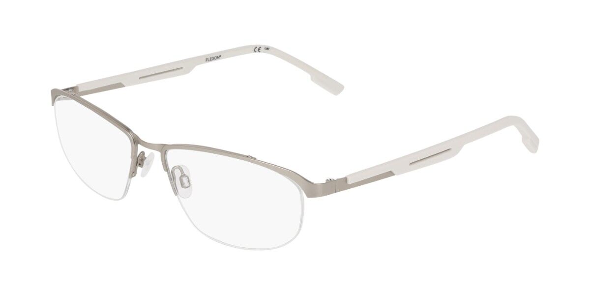 Flexon E1158 042 57 Silvriga Glasögon (Endast Båge) Män