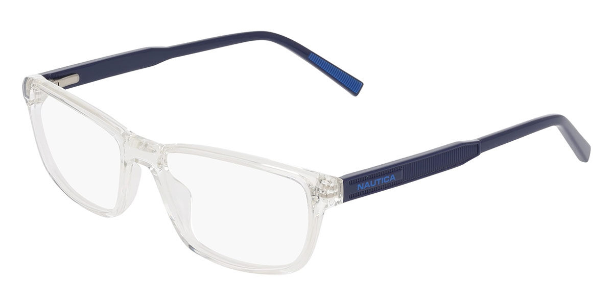 Nautica N8199 971 Rectangle Clear Frame Eyeglasses | SmartBuyGlasses ...