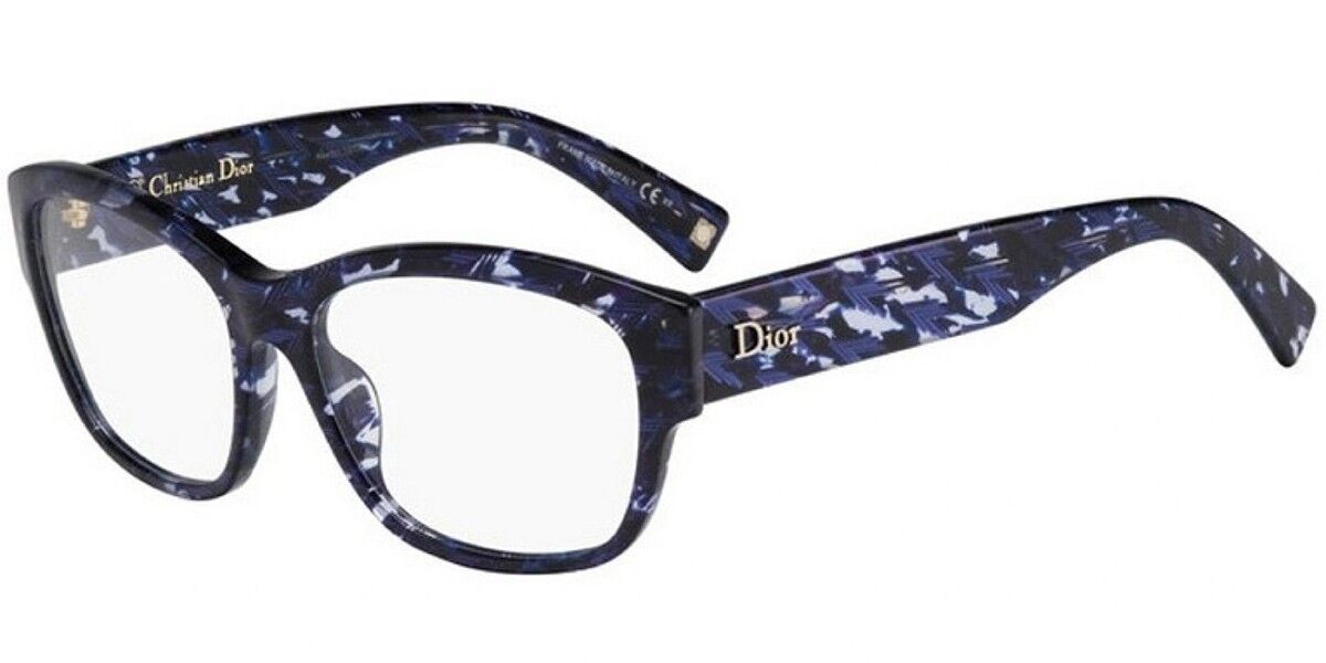 Dior CD 3252 4P5 51 Blåa Glasögon (Endast Båge) Kvinna